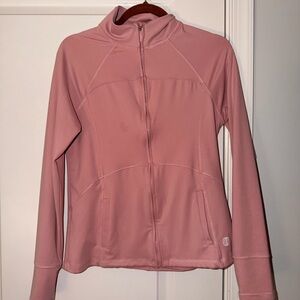 Balance Collection Soft Pink Zip Hoodie